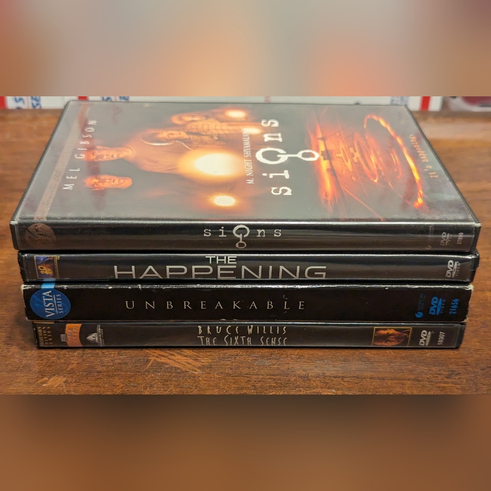 M. Night Shyamalan Collection 4 DVD's